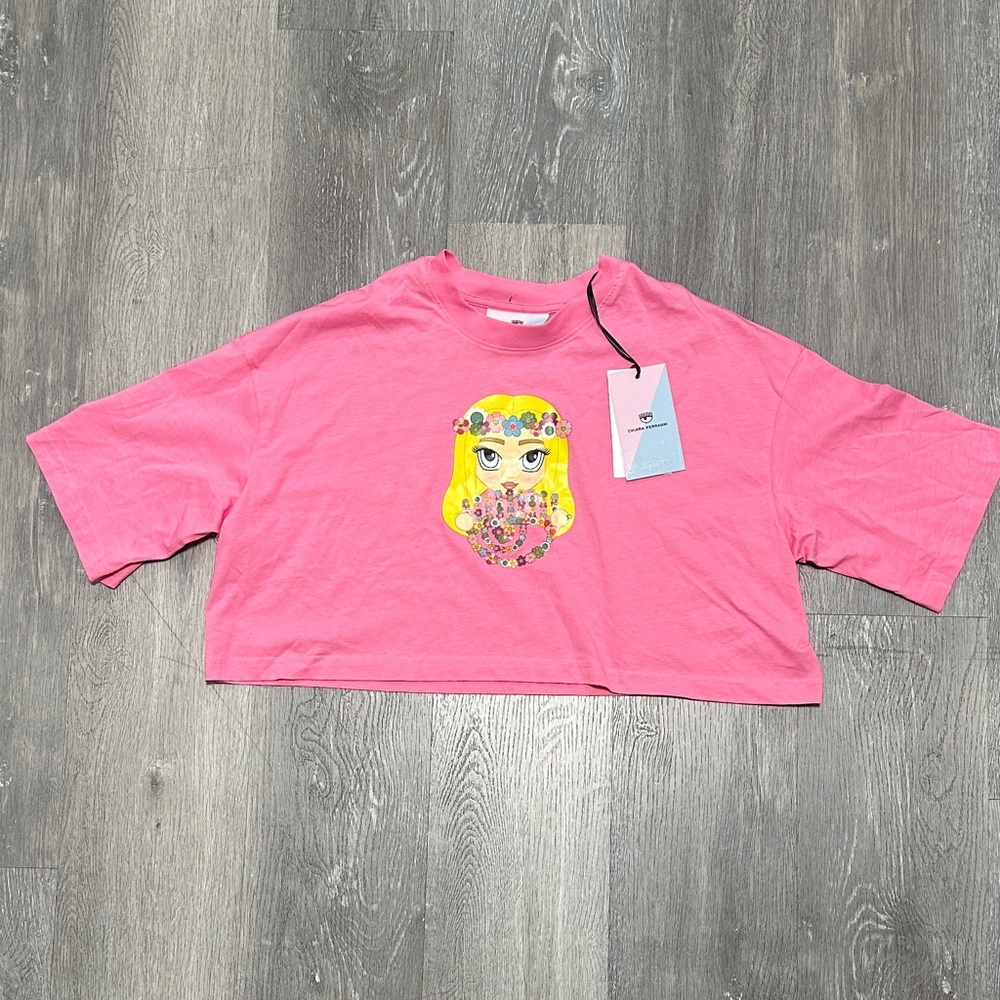 NWT Chiara Ferragni Mascotte Peace T-shirt size Medium